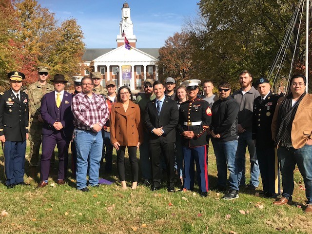 Post Veterans Day 2019 ceremony