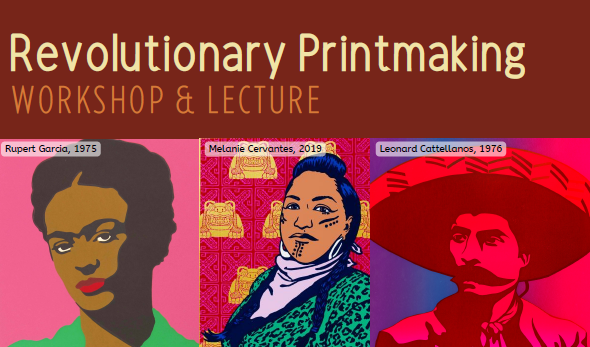 Revolutionary printmaking workshop and lecture